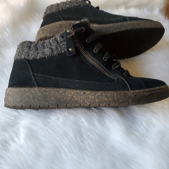 Aetrex Woman Bonnie Arch Support Sneakers, In Black, Size 9 - Picture 3 of 9